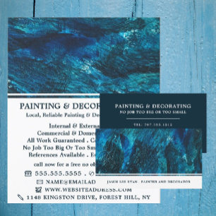 Blue Shade、Painter & Decorator 広告's チラシ