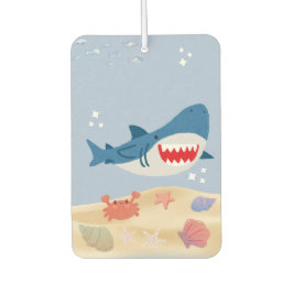 Blue shark car mat  カーエアーフレッシュナー