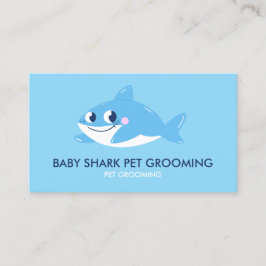 Blue Shark Fish | Baby Sitter Care 名刺