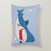Blue shark tote bag アクセントクッション (正面(垂直))