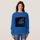Blue Shattered Sweatshirt スウェットシャツ (正面フル)