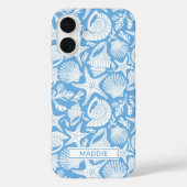 Blue Shells Personalized Case-Mate iPhoneケース (裏面)