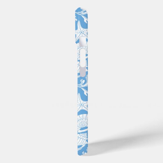 Blue Shells Personalized Case-Mate iPhoneケース (裏面 / 左)