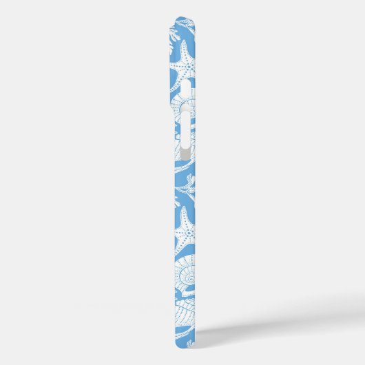 Blue Shells Personalized Case-Mate iPhoneケース (裏面 / 左)