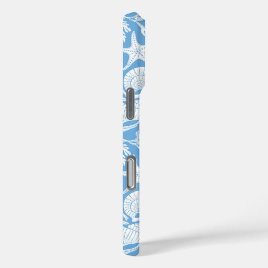 Blue Shells Personalized Case-Mate iPhoneケース (裏面 / 右)