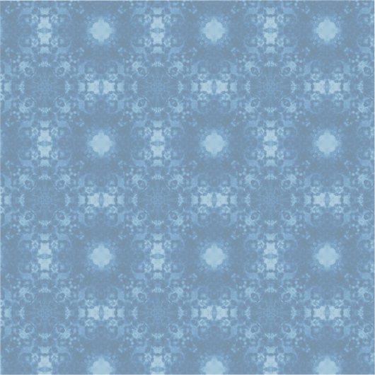 Blue Signature Pattern シール (正面)