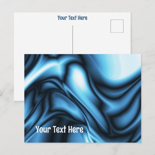 Blue Silk ポストカード (正面/裏面)