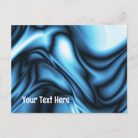 Blue Silk ポストカード (正面)