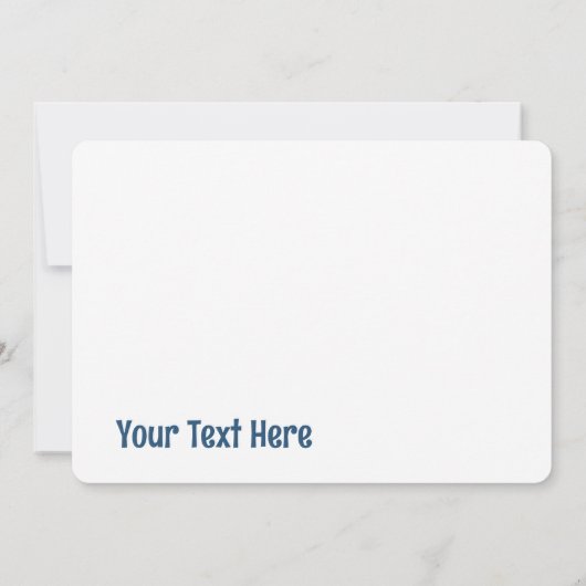 Blue Silk 招待状 (裏面)