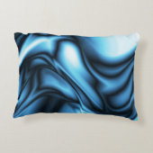 Blue Silk wave アクセントクッション (裏面)