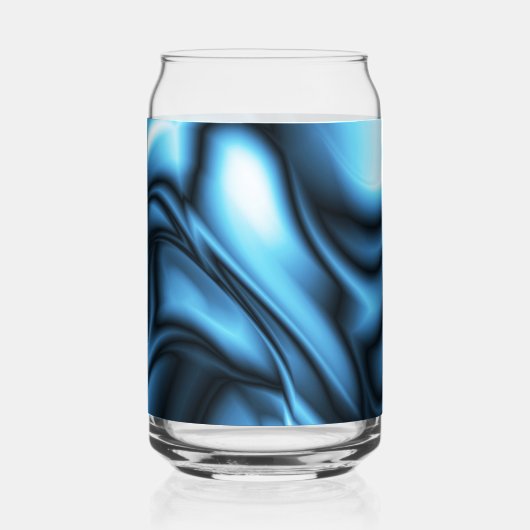Blue Silk wave ガラス缶 (裏面)