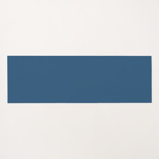 Blue Silk wave ヨガマット (裏面(横))