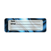 Blue Silk wave ラベル (正面)