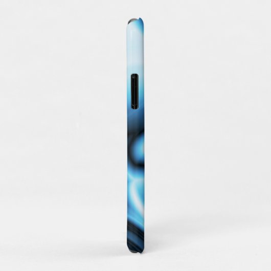 Blue Silk wave Case-Mate iPhoneケース (裏面/右)