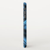 Blue Silk wave iPhoneケース (左側)