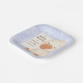 Blue Silly Goose ペーパープレート (傾斜あり)