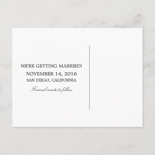 Blue Silver Dragon日付はがきを保存 案内ポストカード (裏面)