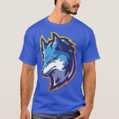 Blue silver fox tシャツ (正面)