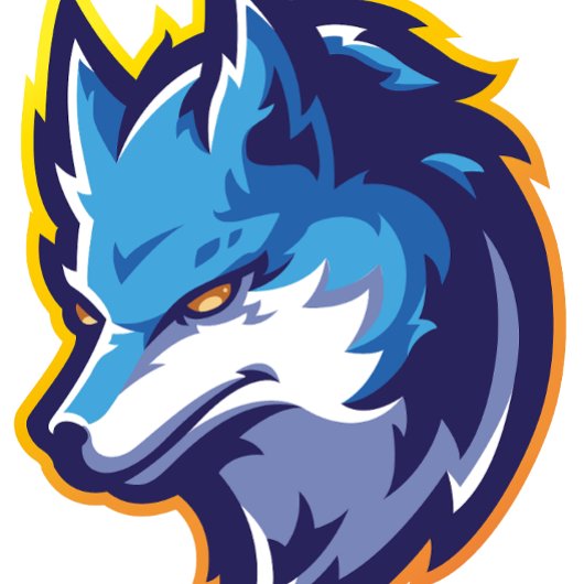 Blue silver fox tシャツ