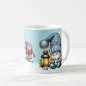Blue & Silver Gonk Mug コーヒーマグカップ (正面右)