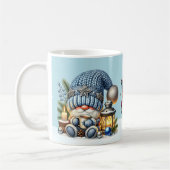 Blue & Silver Gonk Mug コーヒーマグカップ (左)