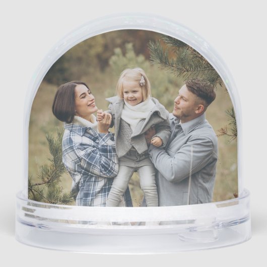 Blue | Simple Minimal Bow Family Name & Photo (裏面)