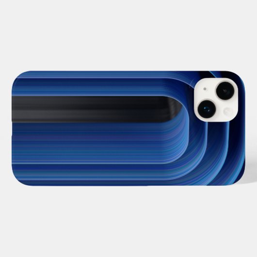 Blue Sket iPhone / iPadケース Case-Mate iPhoneケース (裏面 (横))