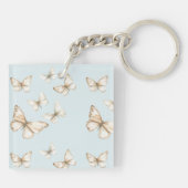 Blue Skies & Butterflies  キーホルダー (裏面)