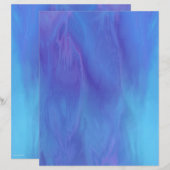 Blue Skies Scrapbook Paper 2-Sided Page (正面/裏面)