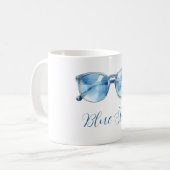 Blue Skies Sunglasses コーヒーマグカップ (正面左)