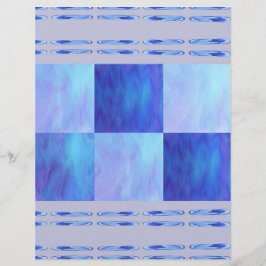 Blue Skies Tiles Bulk Scrapbook Paper Pages チラシ