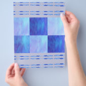 Blue Skies Tiles Bulk Scrapbook Paper Pages チラシ (手)
