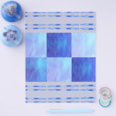 Blue Skies Tiles Bulk Scrapbook Paper Pages チラシ (シングル)