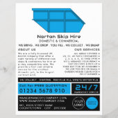 Blue Skip、Skip/Dumpster Company 広告's チラシ (正面)