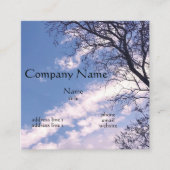 Blue Sky名刺 スクエア名刺 (正面)