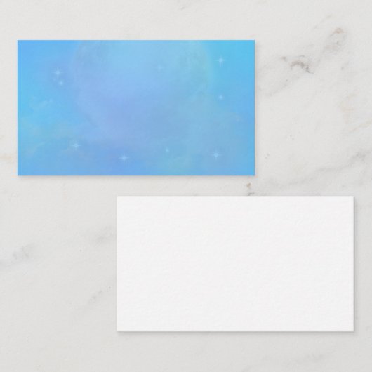 Blue Sky名刺 名刺 (正面/裏面)