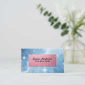 Blue Sky And Pink Flashy Shiny 名刺 (スタンド正面)