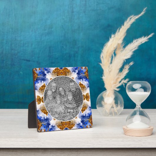 Blue Sky Clouds抽象芸術写真の追加 フォトプラーク (インサイチュ)