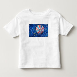 Blue Sky Hot Air Balloon トドラーTシャツ