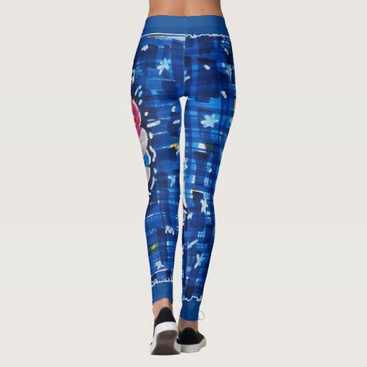 Blue Sky Hot Air Balloon レギンス (裏面)