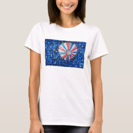 Blue Sky Hot Air Balloon Tシャツ