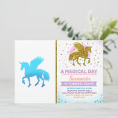 Blue Sky pegasus unicorn 招待状 (スタンド正面)