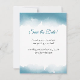 Blue Sky Save the Date