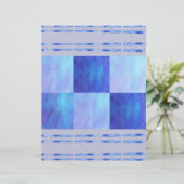 Blue Sky Tiles Scrapbook Paper 2-Sided Page (スタンド正面)