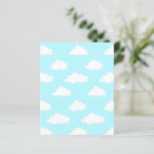 Blue Sky with Clouds Scrapbook Paper Craft Papers (スタンド正面)