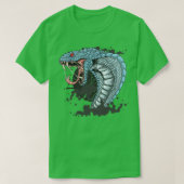 BLUE SNAKE Tシャツ (デザイン正面)