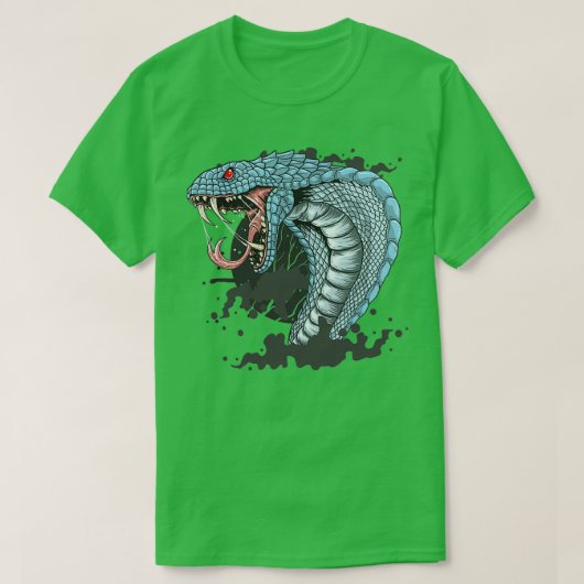 BLUE SNAKE Tシャツ (デザイン正面)