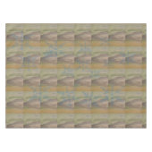 Blue Snowflakes on the Seashore  テーブルクロス (正面(横))