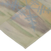 Blue Snowflakes on the Seashore  テーブルクロス (アングル)