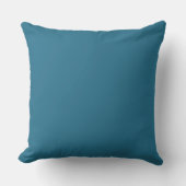 Blue Solid Color, Cushion Simple, Modern クッション (正面)